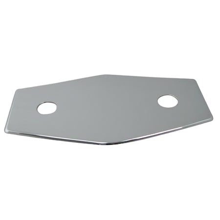 Westbrass Remodel Cover Plate for Bathtub and Shower Valves, Polished Chrome D504-26